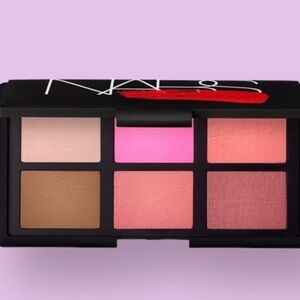 NARS Guy Bourdin One Night Stand Blush Palette - Soft Pink and Rich Brown